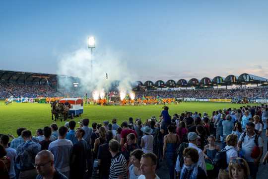 Die Eröffnungsfeier des CHIO Aachen 2017 im ausverkauften Hauptstadion.