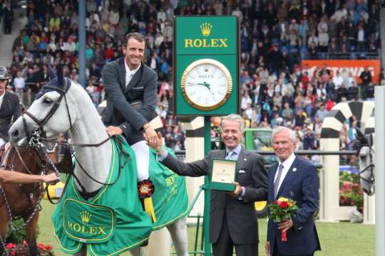 Prize giving ceremony Rolex Grand Prix Photo: CHIO Aachen / Foto Studio Strauch